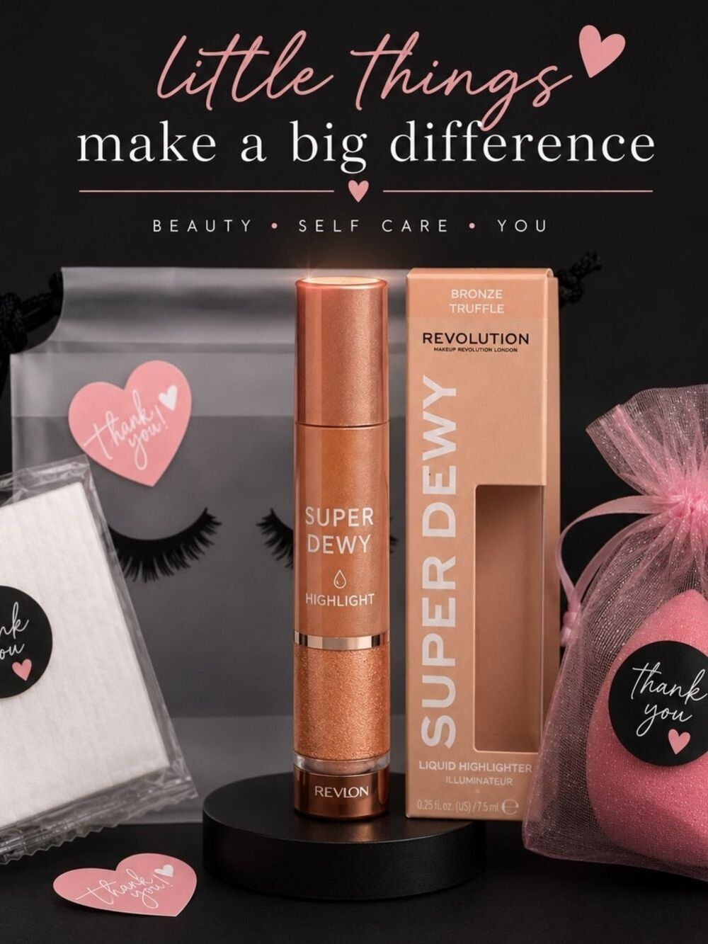 Revolution Bronze Truffle Super Dewy Highlighter Bronze